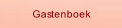 Gastenboek.